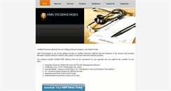 Desktop Screenshot of omstechnologies.com